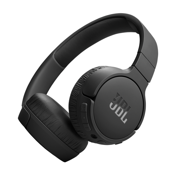 JBL Tune 670NC - Black - Adaptive Noise Cancelling Wireless On-Ear Headphones - Hero image number null